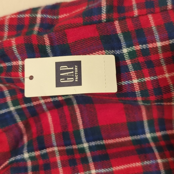 Gap body sleep shorts plaid size medium - Picture 4 of 6